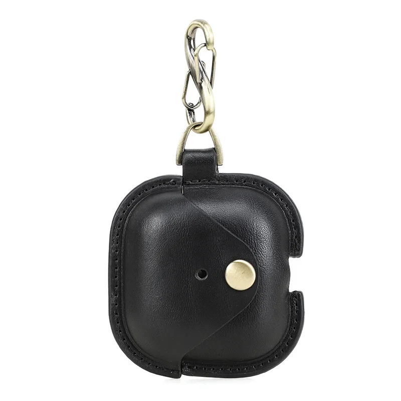 Custodia protettiva anticaduta e antiurto per Samsung Galaxy Buds3 Shell Bark in vera pelle 9 * 7 * 2 cm 30g