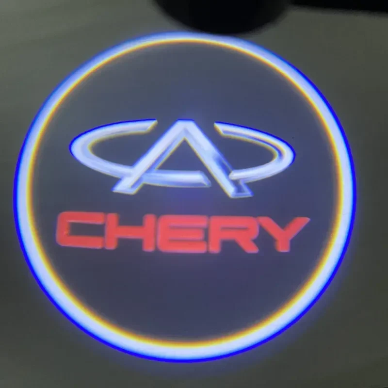 

LED Car Door Warning Lamp Car Stying Amiya Courtesy Light For Chery Fulwin Fulwin Amulet Tiggo 3 5 T11 A1 A3 A5 Car Accessories