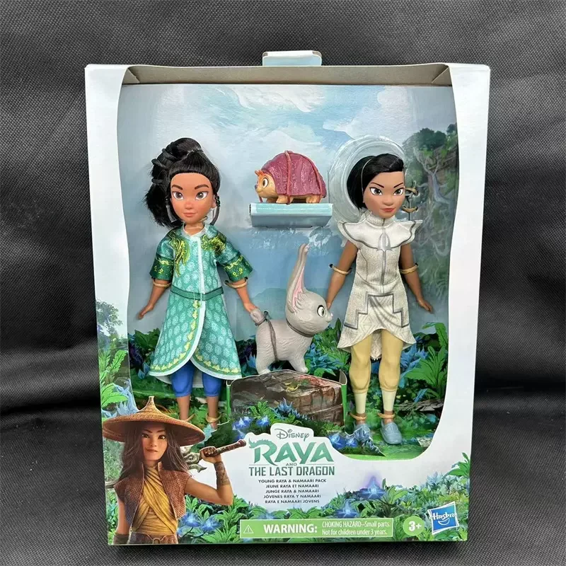 

Disney's Raya and The Last Dragon Figures Play House Toys Fashionse Dolls 2-Pack Model Gifts for Children Birthday Present