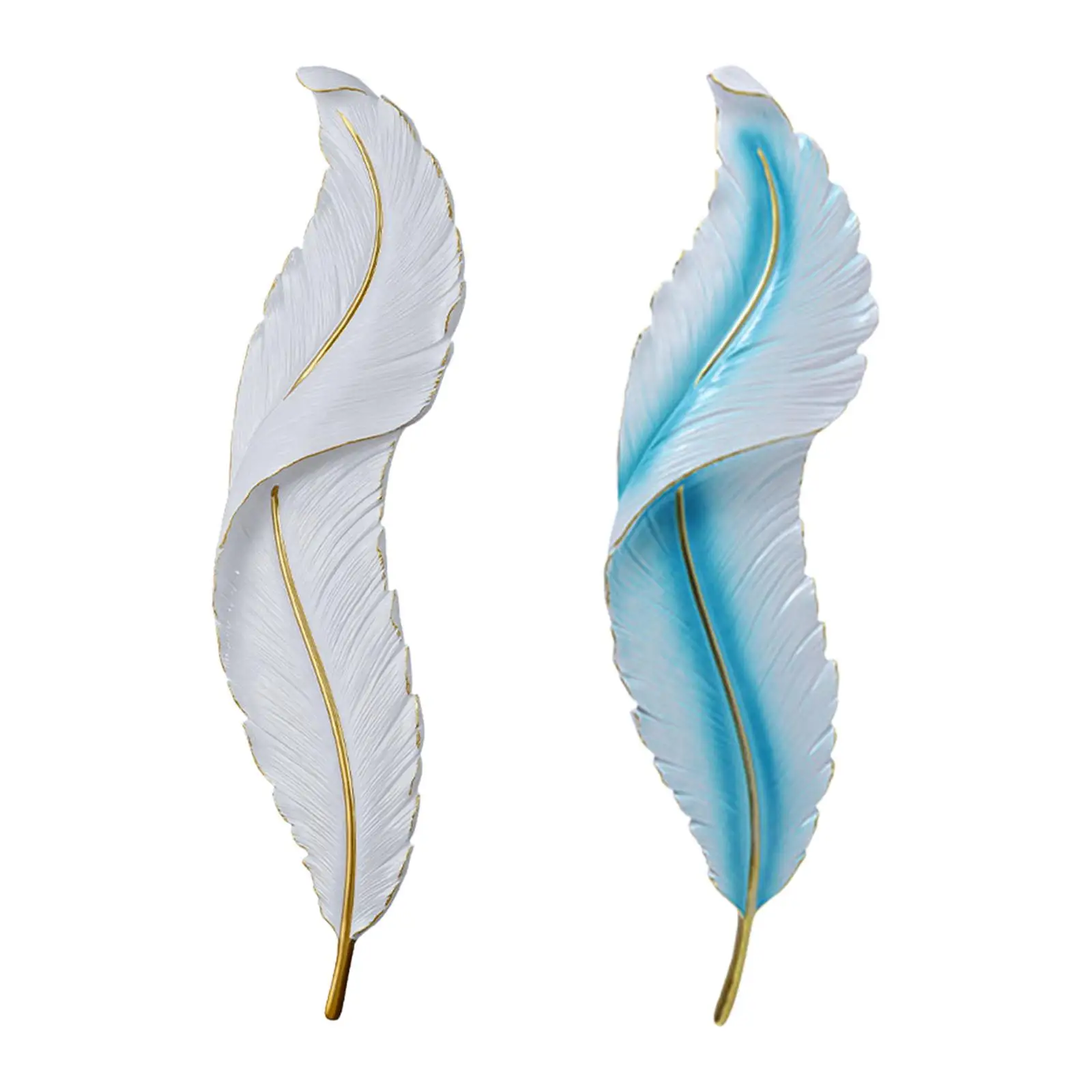 

Creative Feather Light LED Wall Lamp Minimalist 110V Wall Mounted Lamp Wall Decoration for Loft Living Room Bedroom Home Office