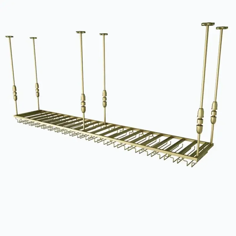 

Wrought Iron Wine Glass Hanger, Upside-down Goblet Stand, Economical, Red Wine Rack, Simple Hanging Cup Holder