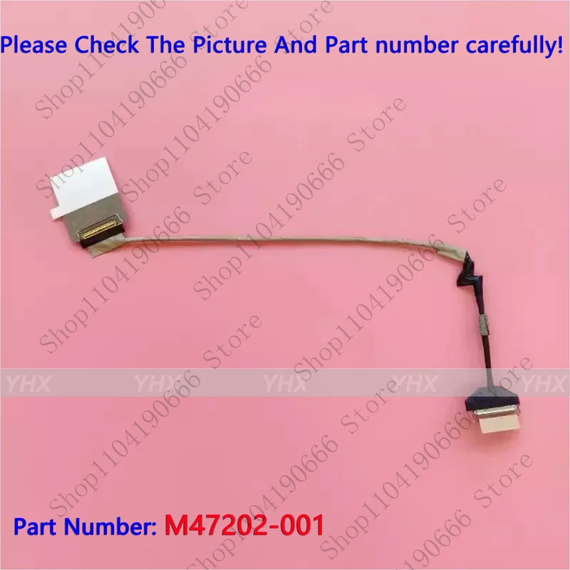 مكونات الكمبيوتر المحمول الجديدة لـ HP Chromebook 14 G7 LCD EDP CABLE NO-Touch DD00GALC101 M47202-001.