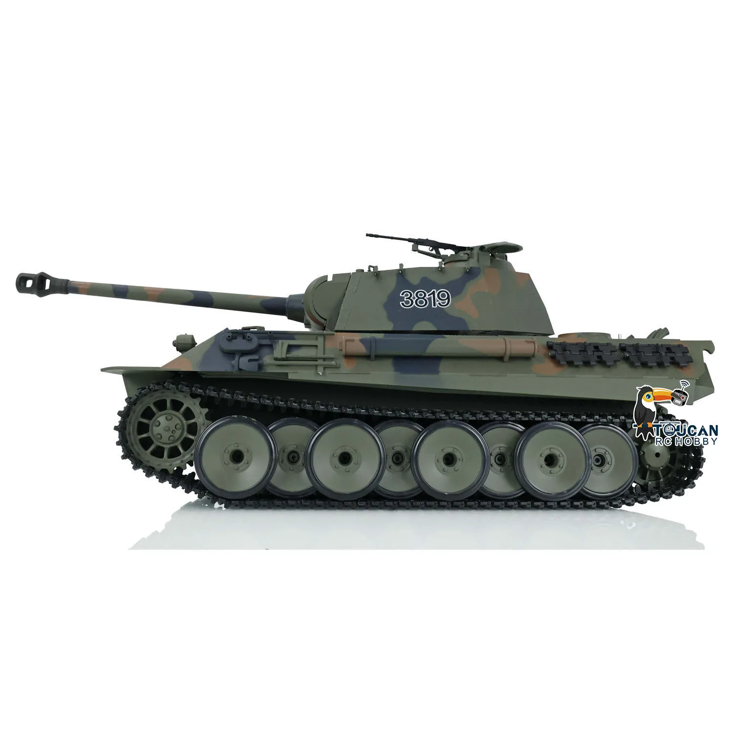 TOUCAN RC Tank 1/16 M26 Walker Bulldog Panther V RTR
