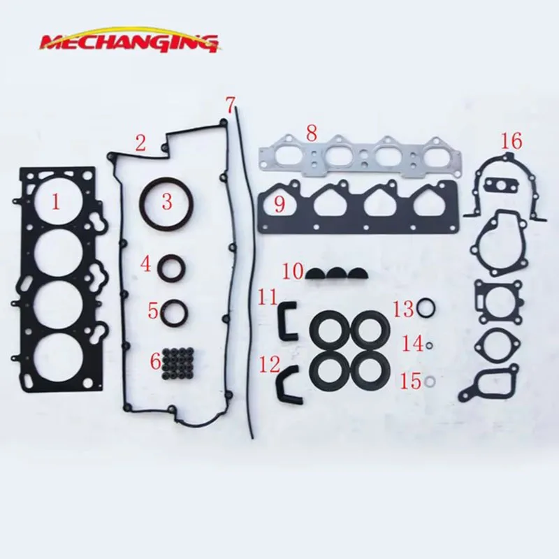 

G4GC G4GC-G для HYUNDAI ELANTRA COUPE TRAJET 2.0L, комплекты для восстановления двигателя, полный комплект прокладок двигателя 20910-23C00 50302500