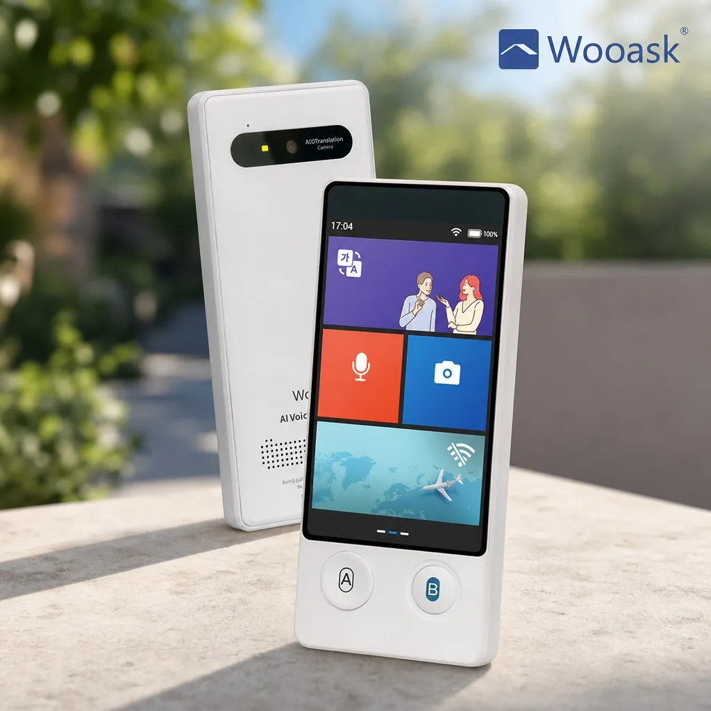 

144 Languages AI Translator Device Offline 15 Languages Instant Voice Translation