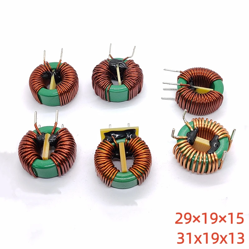 

1PCS Manganese-zinc ferrite magnetic ring, green ring common mode inductance31x19x13 1MH~ 25MH ring double wire parallel winding