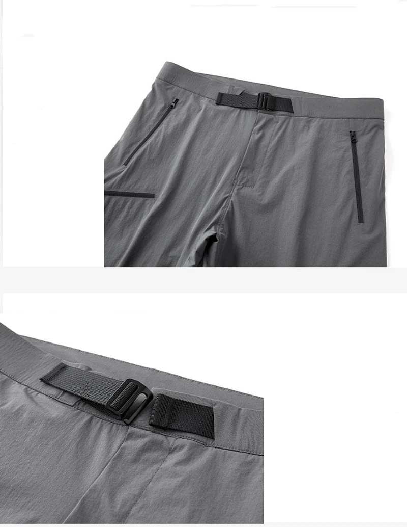 NF&ZG Three-proof nylon casual pants, mountaineering pants, outdoor forest casual pants