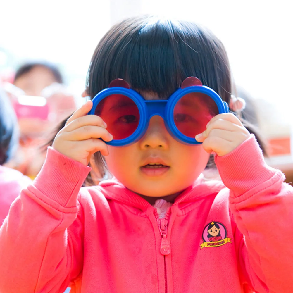 1 conjunto de mistura de cores, três óculos de cor primária, kit de experimento para jardim de infância, educação precoce, experimento científico e ensino