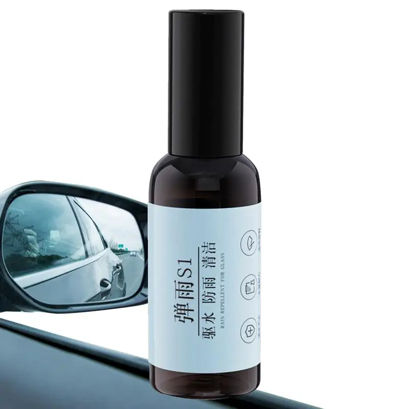 Anti-Fogging Agent Anti Fog For Windshield Interior 50ml Long Lasting Windshield Mirrors Water Repeller Anti Rain Coating