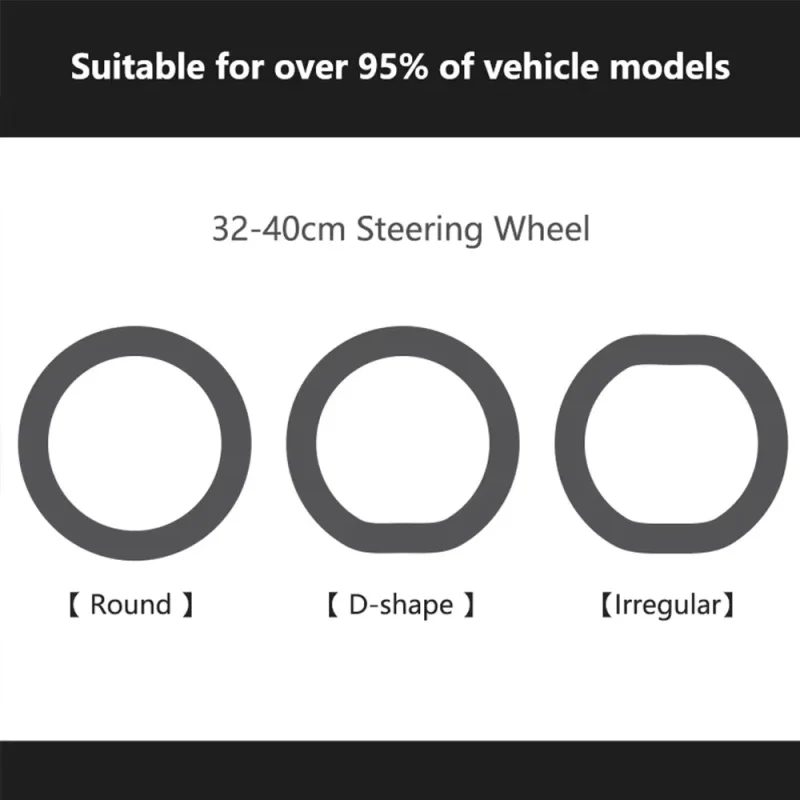 Silicone Car Steering Wheel Cover Elastic Protetive Cover Multi Color Auto interior Silica Gel Decoration Covers For Men Women image 4