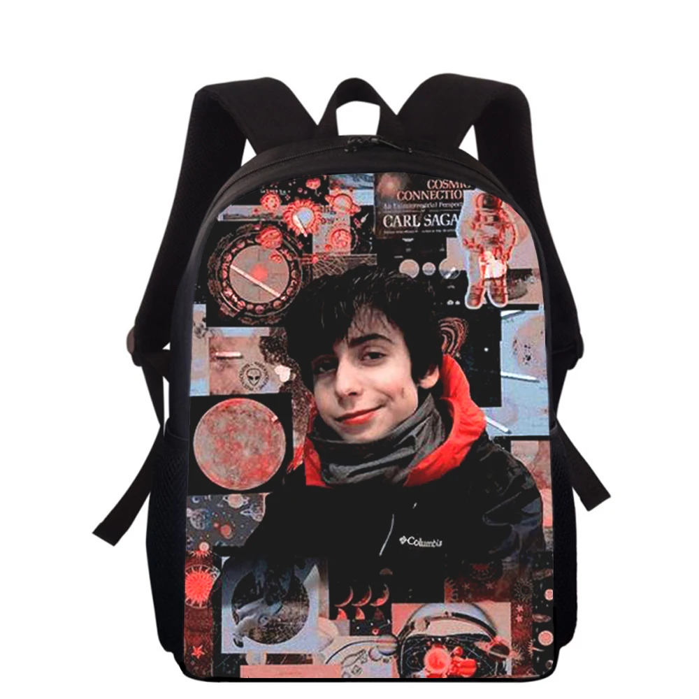 

Aidan Gallagher Number Five 15” 3D Print Kids Backpack Primary School Bags for Boys Girls Back Pack Students School Book Bags