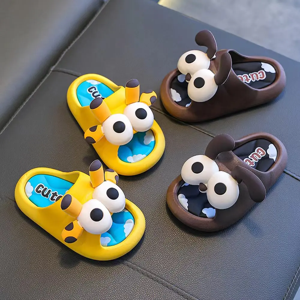 Summer Children\'s Sandals and Slippers for Boys and Girls Baby Non-Slip Soft Bottom Indoor Bath Parent-Child Children Sandals