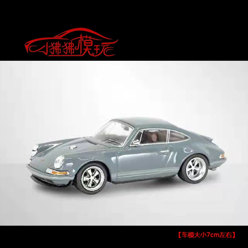 POPRACE 1:64 rwb Singer 911 964 Targa  997 gulf Collection die cast alloy car model decoration gift