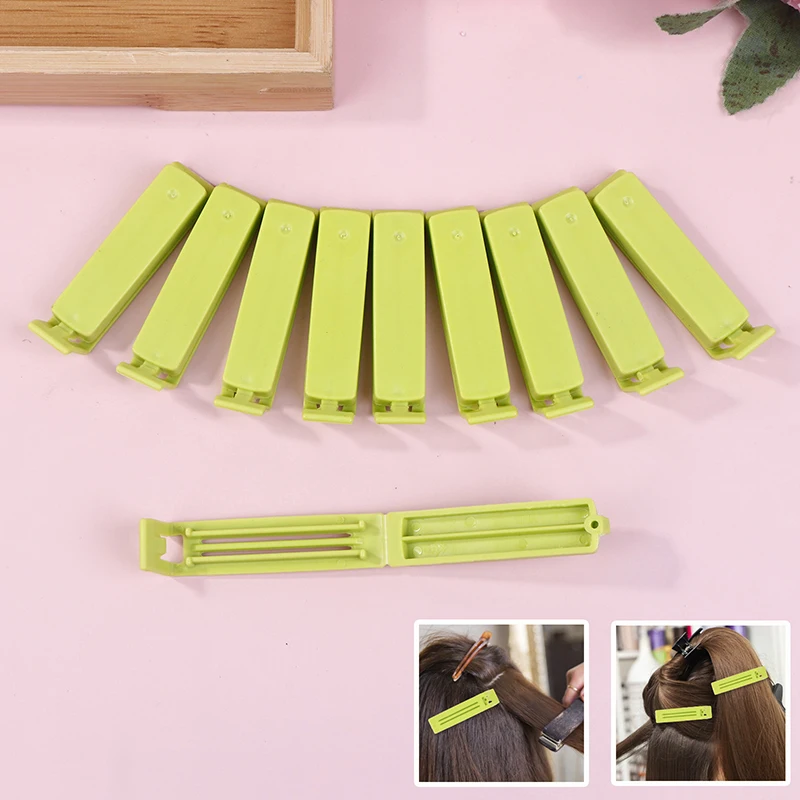 

10Pcs Fluffy Hair Roots Crimper Hair Tool Perm Root Clip Bangs Curler Volume Fluffy Clips Volumizing Roller Hair Styling Tools