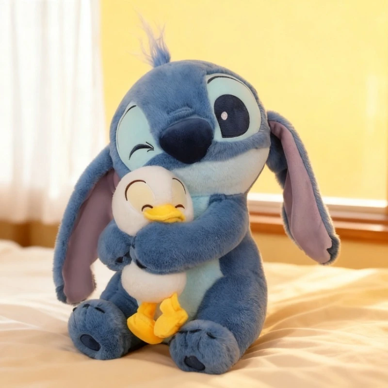 Disney 25 cm Lilo Und Stitch Plüsch Spielzeug Anime Plushie Stich Puppen Kawaii Donald Duck Ornamente Gefüllte Geschenk Kinder Weihnachten geschenk
