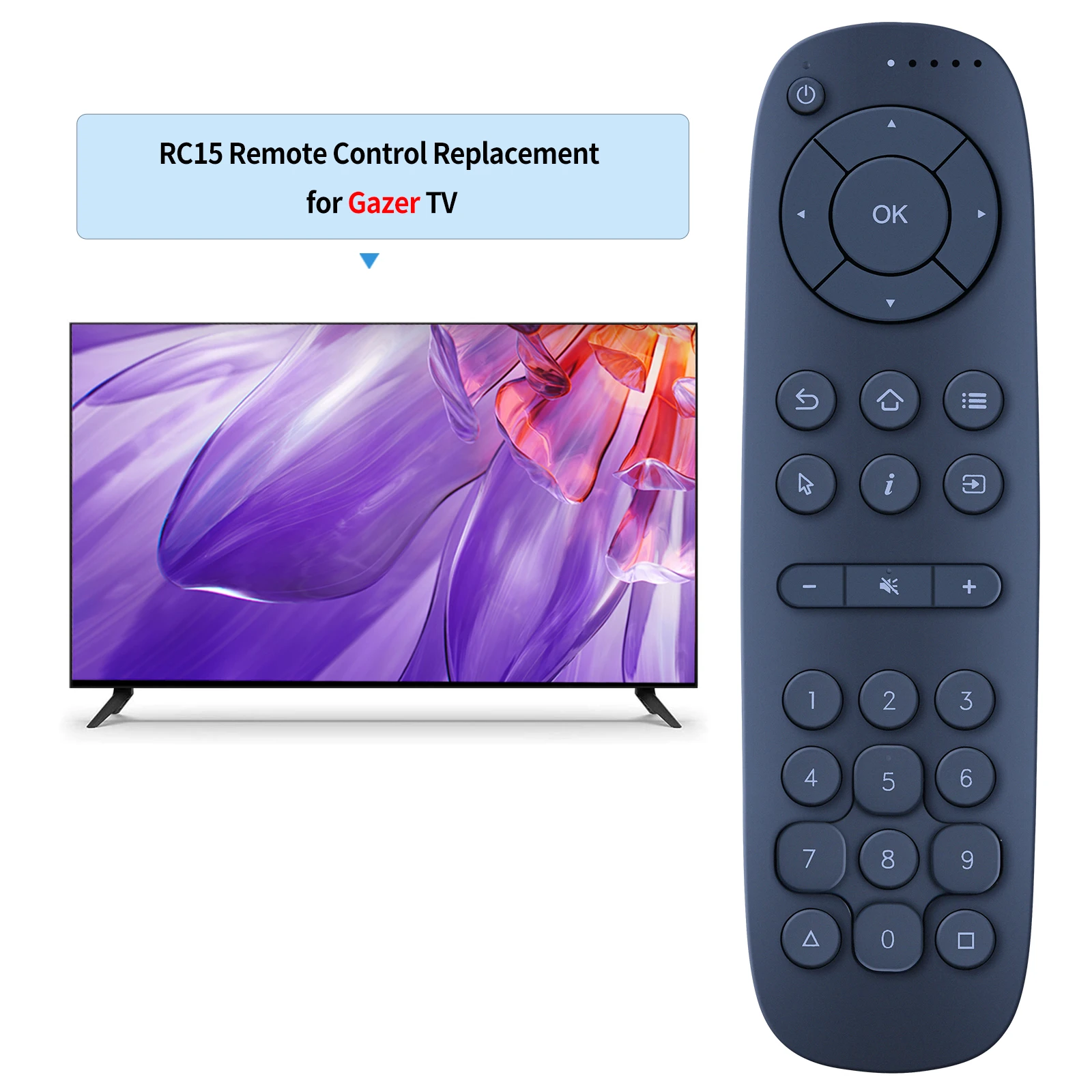 New Remote Control for Gazer TV RC15