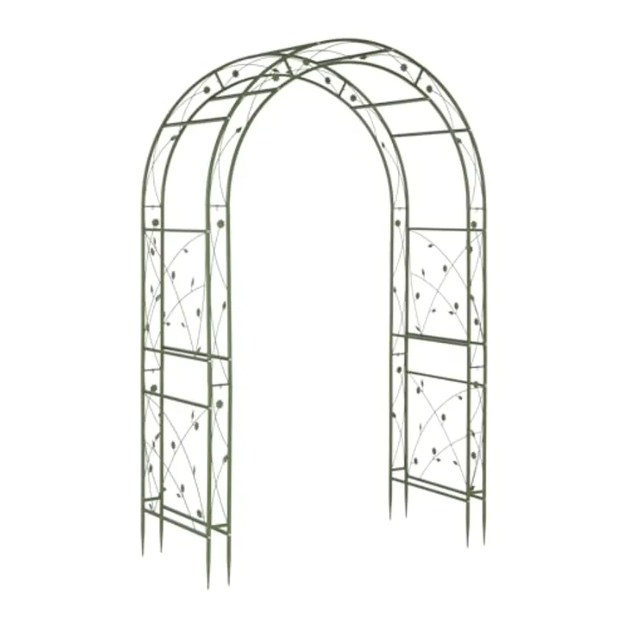 

Garden Arbor Arch for Wedding Ceremony Party Christmas Garden Decor Steel Garden Trellis for Plant Climbing Pergola for Garden