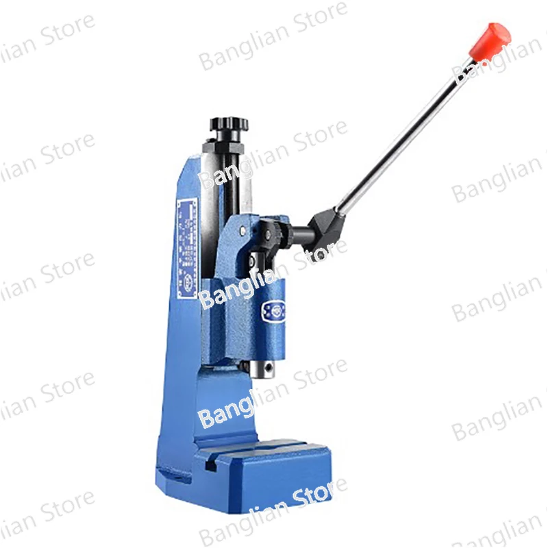 

J03-0.4A Small Manual Press Desktop Manual Punching Nominal Press Hand Beer Punching Punching Machine 4KN Tools