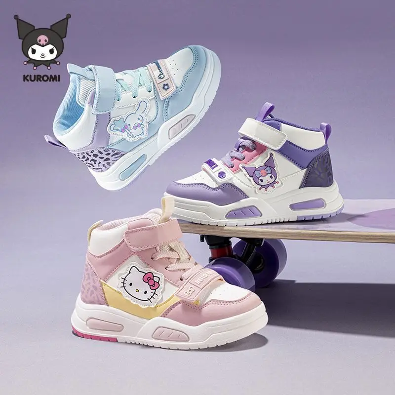 

Girl Cinnamoroll Kawaii Fashion Sneakers Student Spring and Autumn Seasons Cartoon Anime Child Wear-Resistant Casual Shoes New