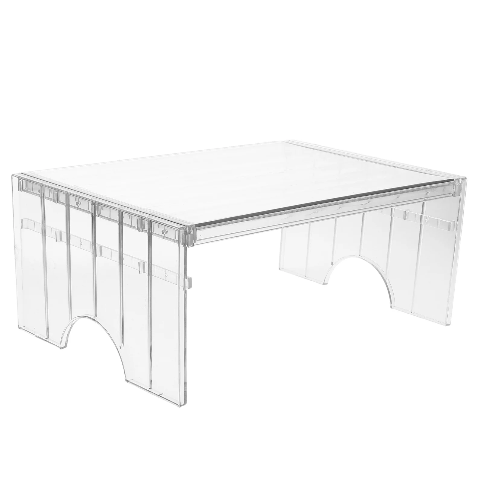 

Stackable Adjustable Refrigerator Shelf Dividers Expanding Fridge Organizer Kitchen Freezer Storage Cabinet Shelf Organizer