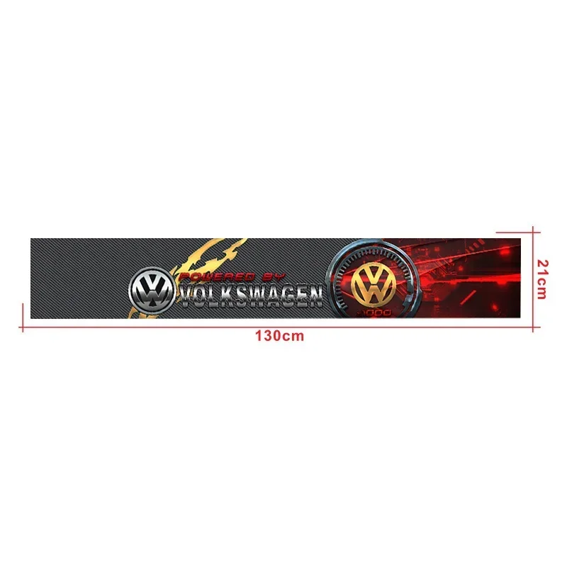 Car Front Rear Window Windshield Decal Sticker For Volkswagen Golf Bora Jetta Beetle Scirocco POLO Sharan Sagitar Passat Santana