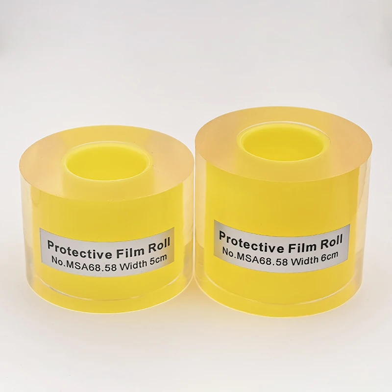 Watch Protective Film Roll (4 Widths: 50/60/80/100mm) - Self-Adhesive Tape for Watch Crystal & Jewelry Scratch Protection