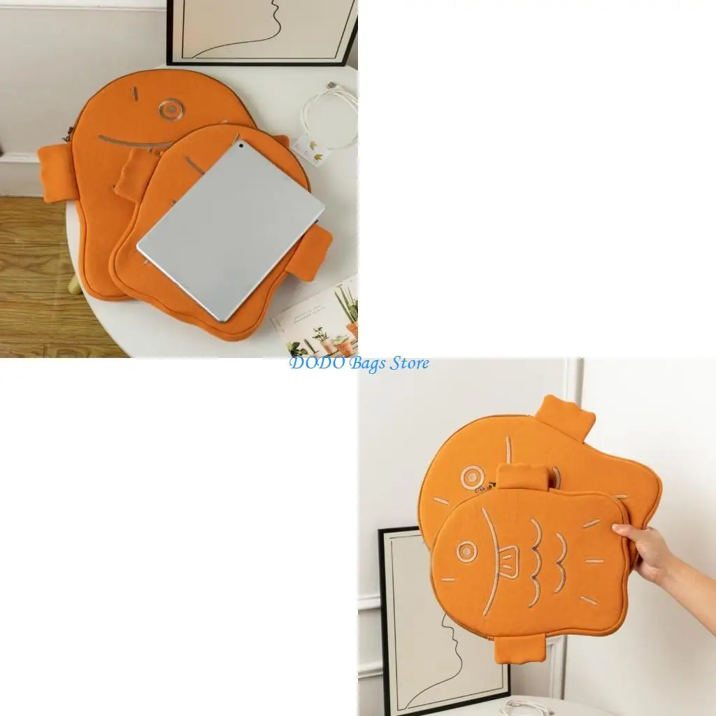 

Чехол для ноутбука в форме рыбы, чехол для ноутбука 11 дюймов, 13 дюймов, чехол для ноутбука с милым мультяшным рисунком, чехол