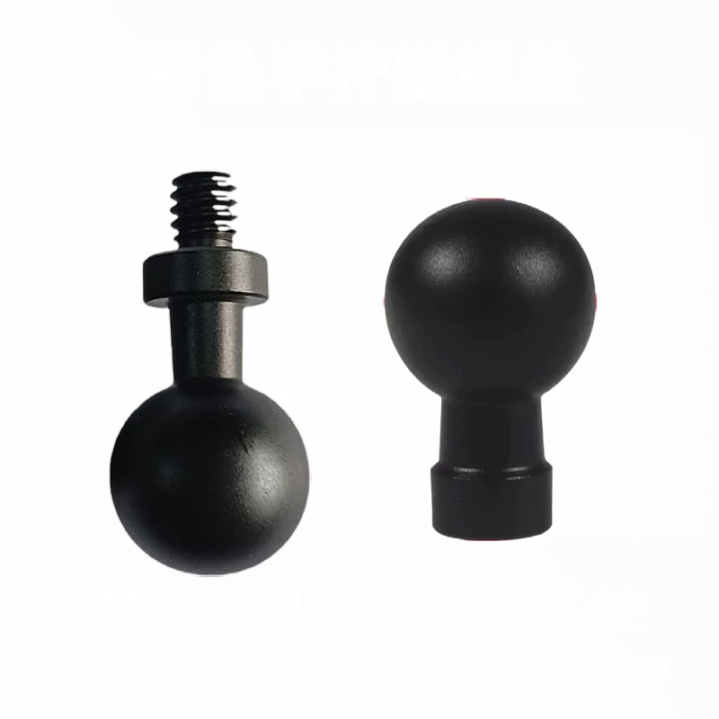 13/15/17/20mm Ball Head Adapter Clip Mount for Gopro Action Camera 17mm Converter to 1/4 Screw Head for Camera Stand Accessories