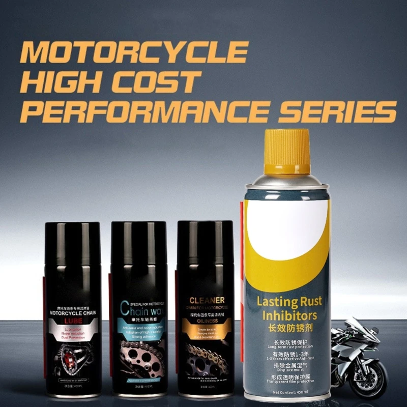 

50JA Efficient Chain Cleaning Solution for Motorbikes Effective Cleaning & Lubrication Convenient Chain Cleaner for Motorbike