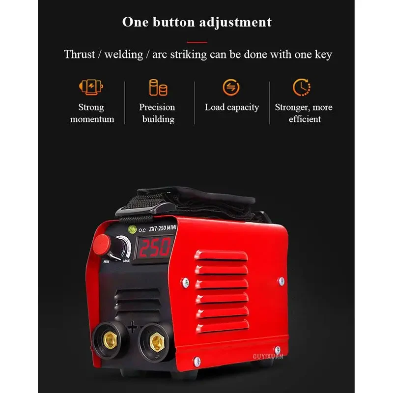 220v Portable Gas Shielded Welding Machine Mini Household Automatic Small Dual-purpose Industrial Electric Welding Machine Welde