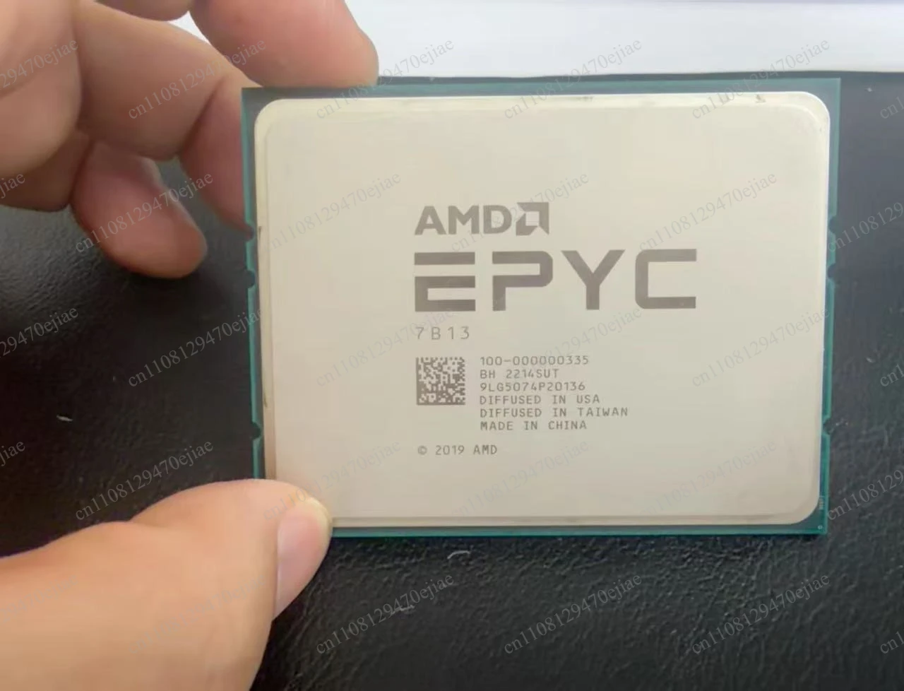 Processeur de serveur AMD EPYC Milan 7B13 64C/128T d'occasion, fréquence de base de 2,2 GHz |   Processeur Zen 3 Architecture 7nm Socket SP3 280W