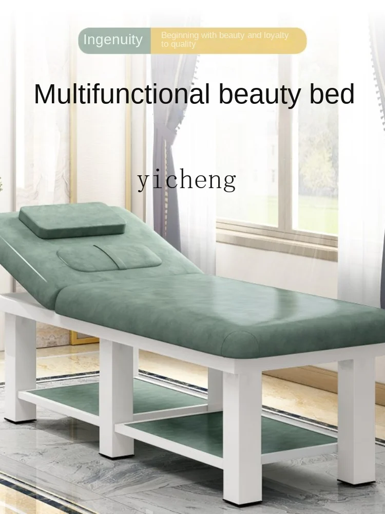 ZC Facial Bed Massage Couch Beauty Salon Special Physiotherapy Traditional Chinese Medicine Tuina Therapy with Chest Hole