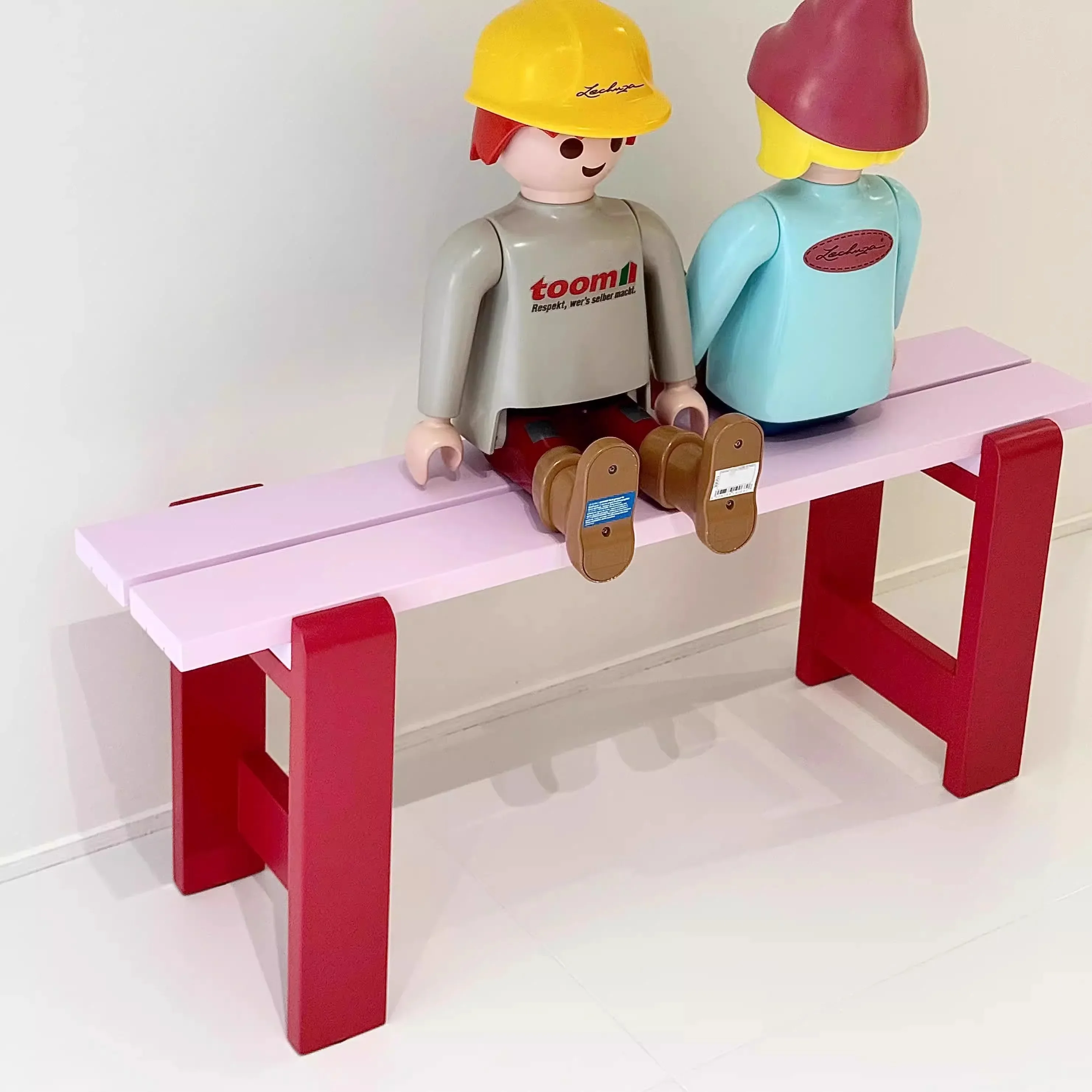 

Long shoe changing stool porch dining chair bench bench Nordic style fashion Memphis dopamine double spell color home