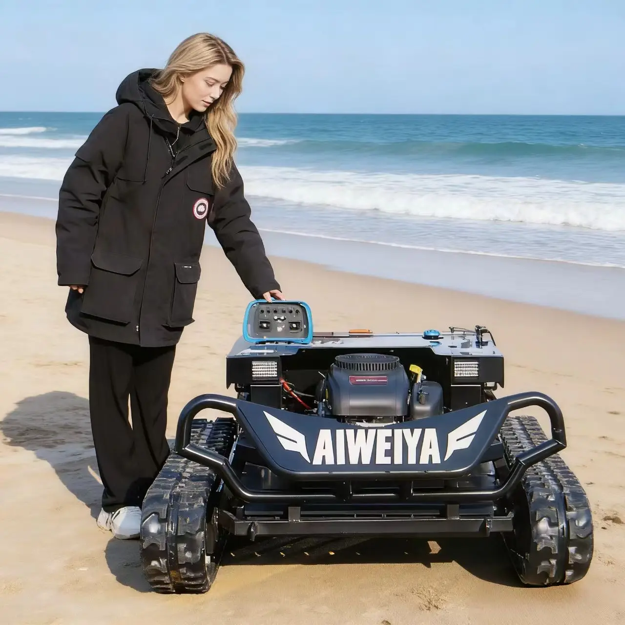 

Индивидуальная газонокосилка AWY900 с низким уровнем шума, бесшумная, многофункциональная и эффективная, с дистанционным управлением и простым в использовании управлением.