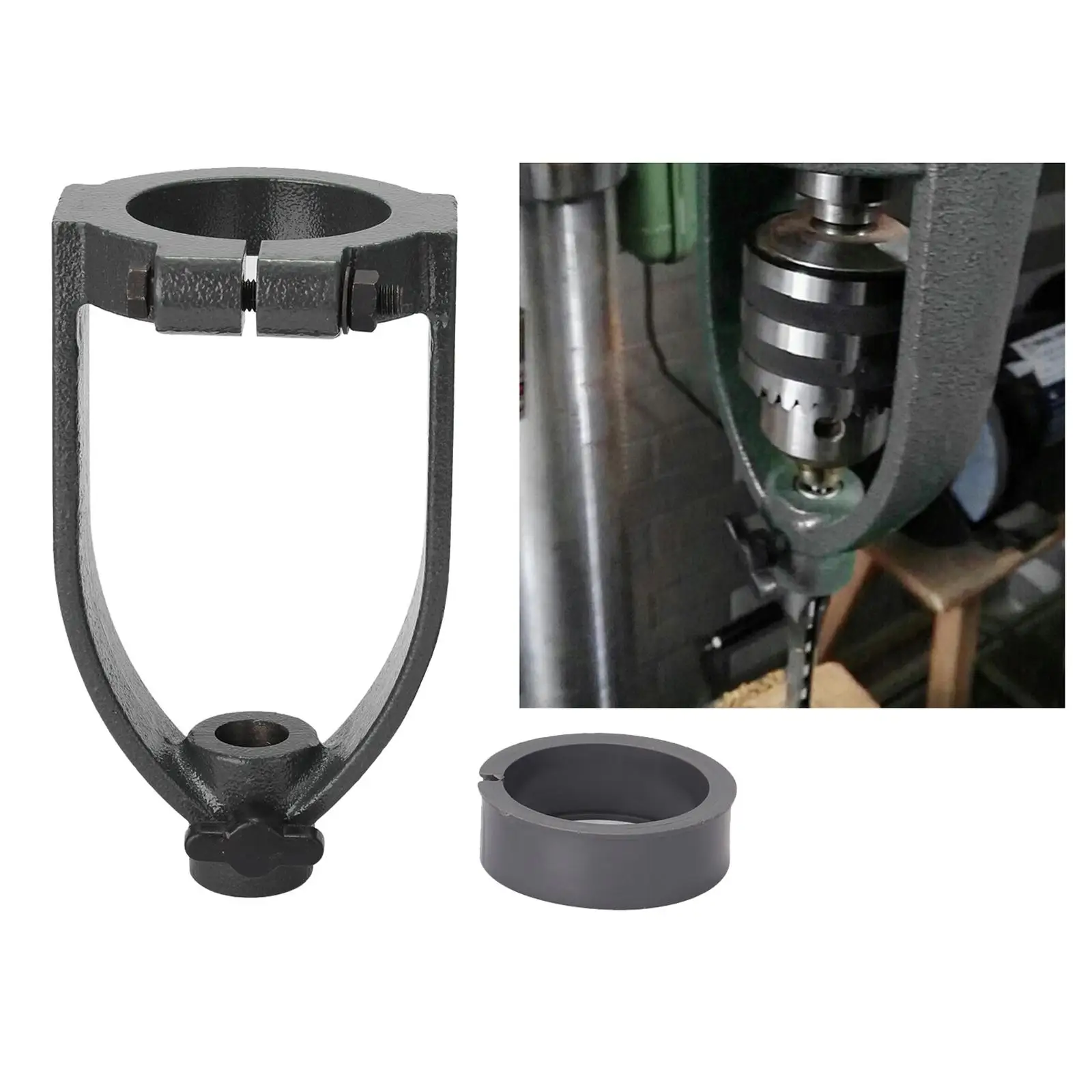 Woodworking Drill Bit with 7 Inch Long Sleeve, Steel Material, Durable Attachment for Construction Workers