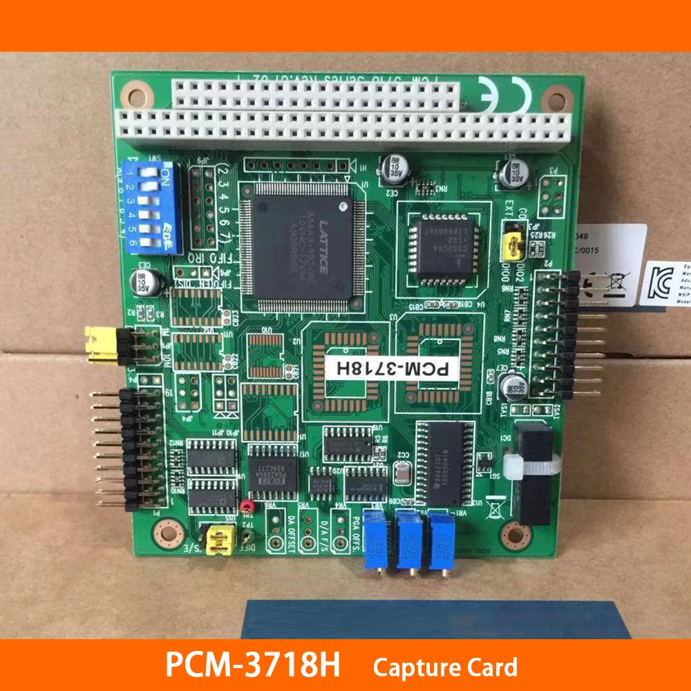 

PCM-3718H PCM-3718 Series Rev.C1 Module Interface Card 16-Bit High Gain PC104 Multi-Function Capture Card For Advantech