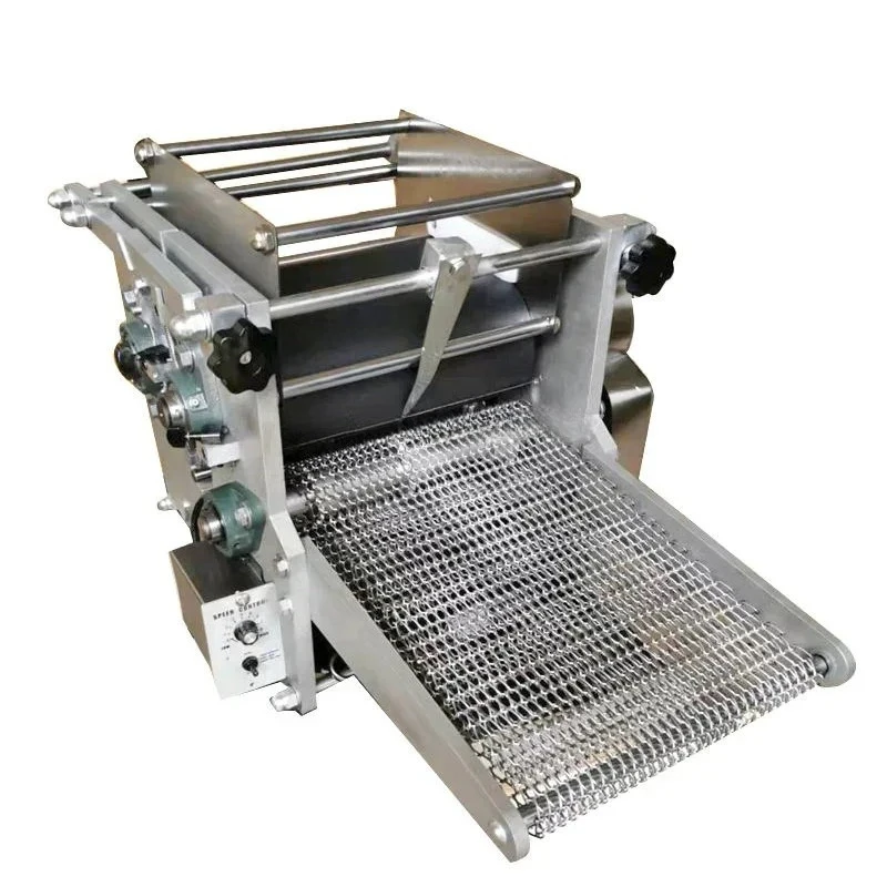 

hot sales Electric Automatic Flour Corn Tortilla Wrapper Flat Bread Making Producing Baking Machine Corn Taco Maker Machine