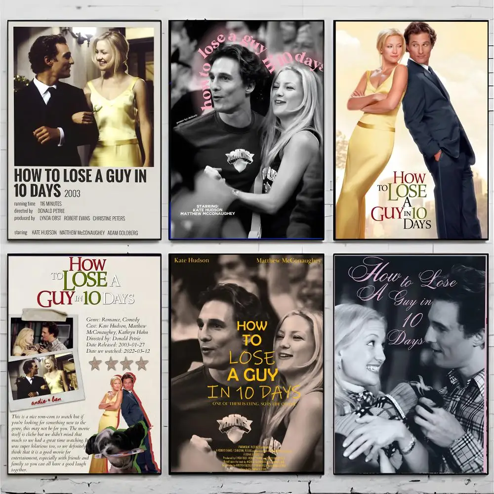 Movie Romance How To Lose A Guy In 10 Days Poster Superior Home Space  Indoor Decorative Art & Home Decor