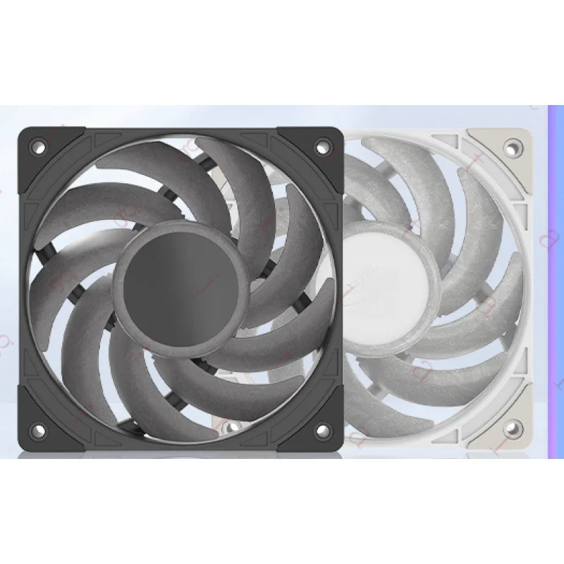 W W PentaWave LP12E 12CM dual ball bearing 3000RPM chassis cooling fan with temperature-controlled speed regulation