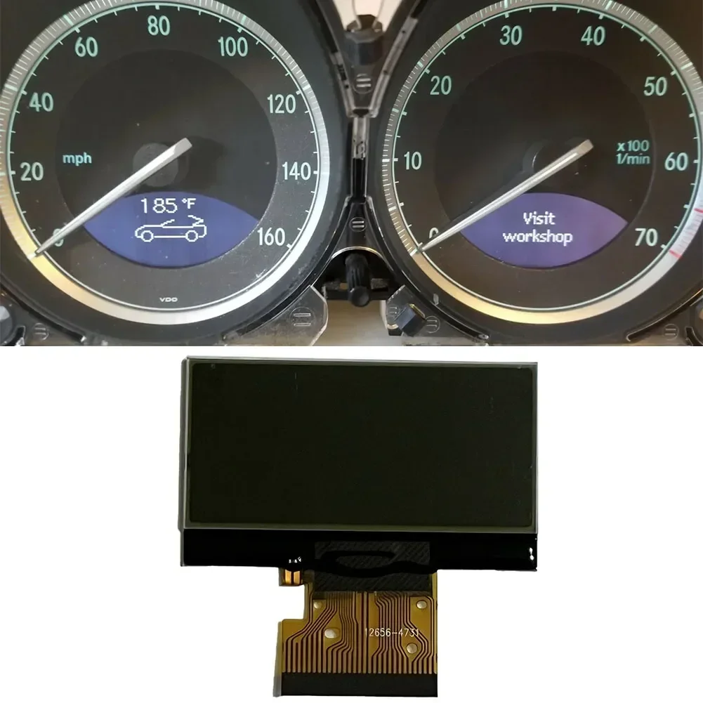 1x Instrument Repair LCD Display Speedometer Replacement Screen For Mercedes R230 SL600 (2003-2008) #A2305400023, A2305402011