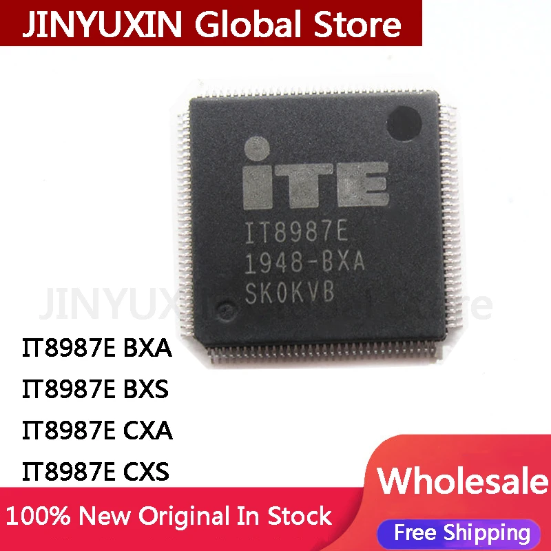 CXA Market Üzerinde 5 Adet 100% Yeni IT8987E BXA BXS CXA CXS QFP-128 Chipset IC Chip Stok Satışını Değerlendiriyoruz