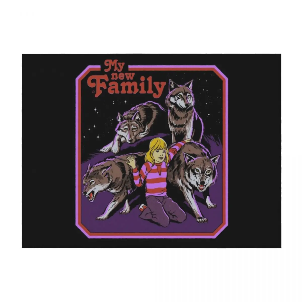 

My New Family Throw Blanket Thins anime Blankets For Bed Comforter Blankets