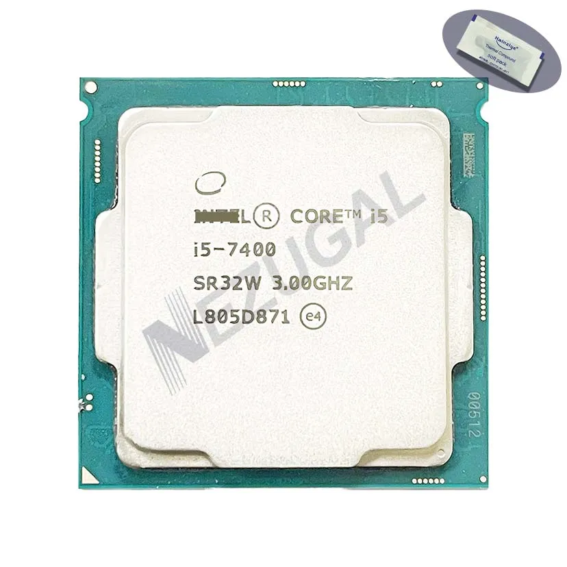 

I5-7400 I5 7400 SR32W 3.00 up to 3.50 Ghz Quad Core 6M 65W LGA1151 CPU processor