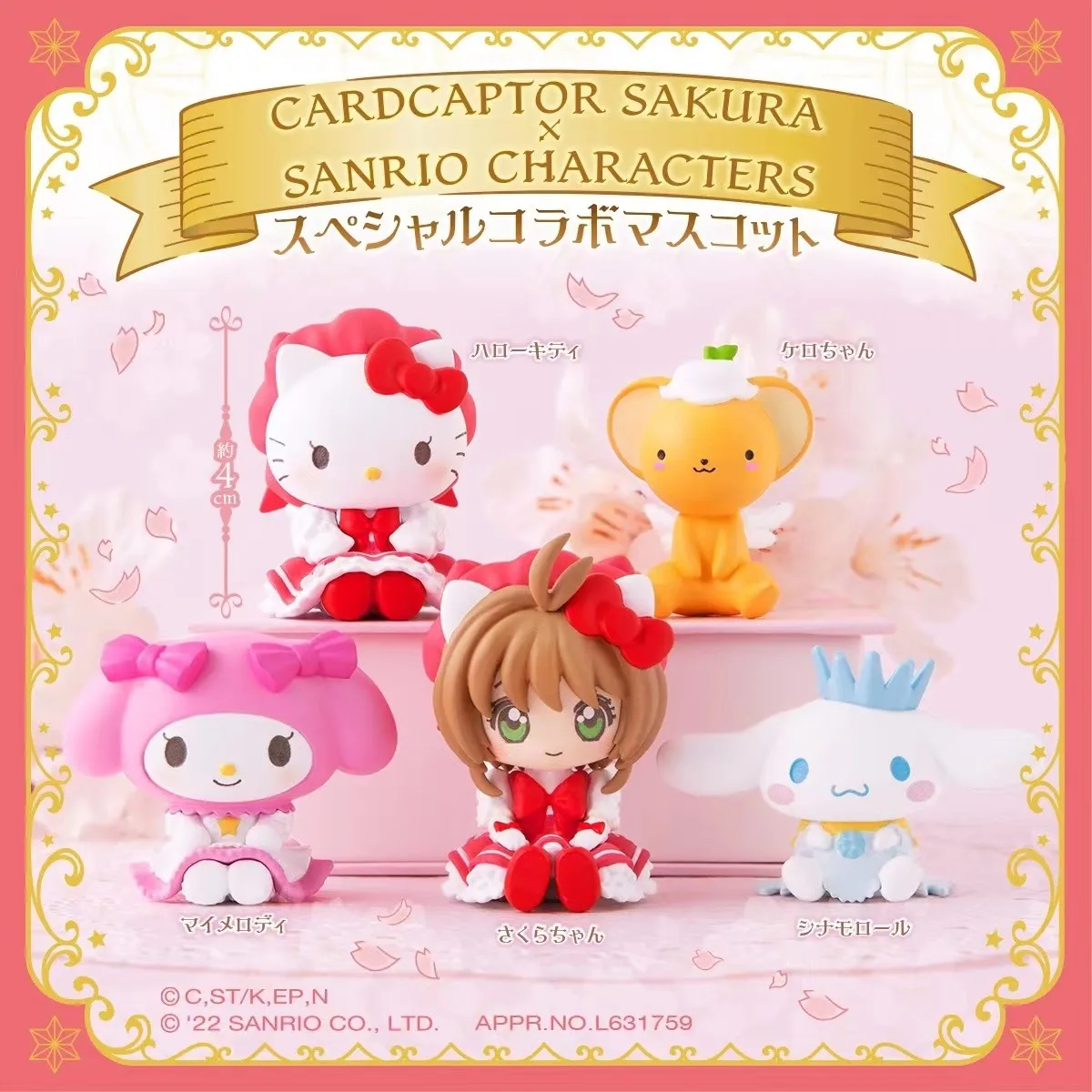 

Anime Sanrio Hello Kitty Cinnamoroll Card Captor SAKURA Gashapon Toy Capsule Dolls Data Line Protection Ornmanets Gifts