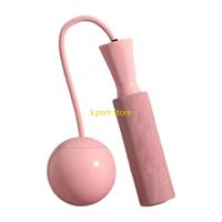 U2JB Ropeless Jump Rope Adult Weighted Skipping Rope with Heavy Steel Cable Professional Sports Jump Rope Easy to Use