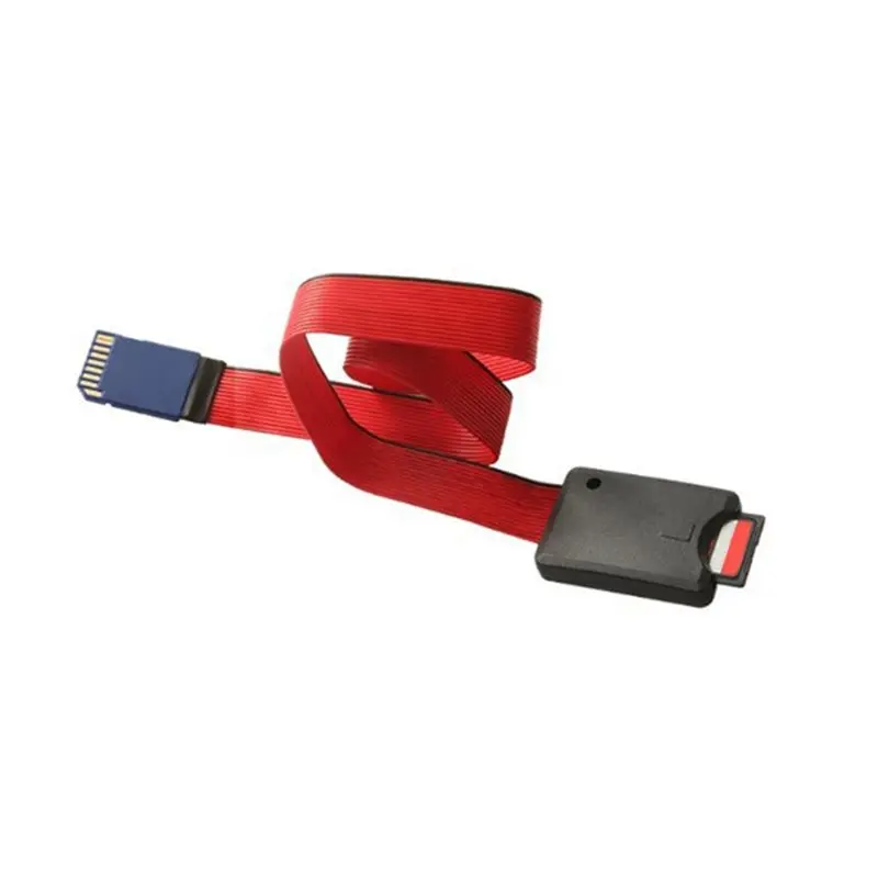 SD Memory Card Extension Cable SD Card Extension Cable PVC Adapter Card Reader