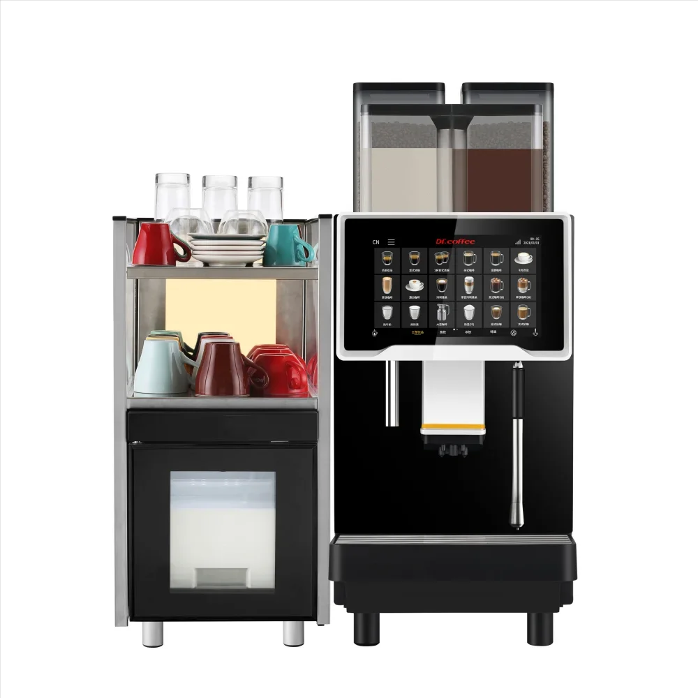 2025 Productos excelentes Dr.Coffee F30 Plus-T máquina automática de café con leche para tienda de conveniencia