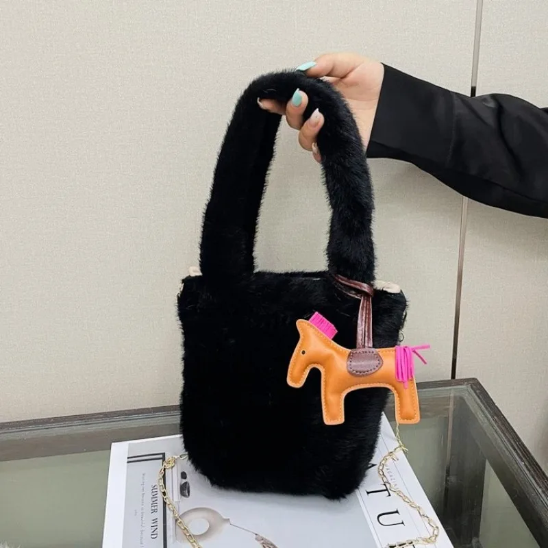 

Design Hot Sale Printing Maillard Style Portable Modern Attractive Lightweight Individual Convenient Female Bag