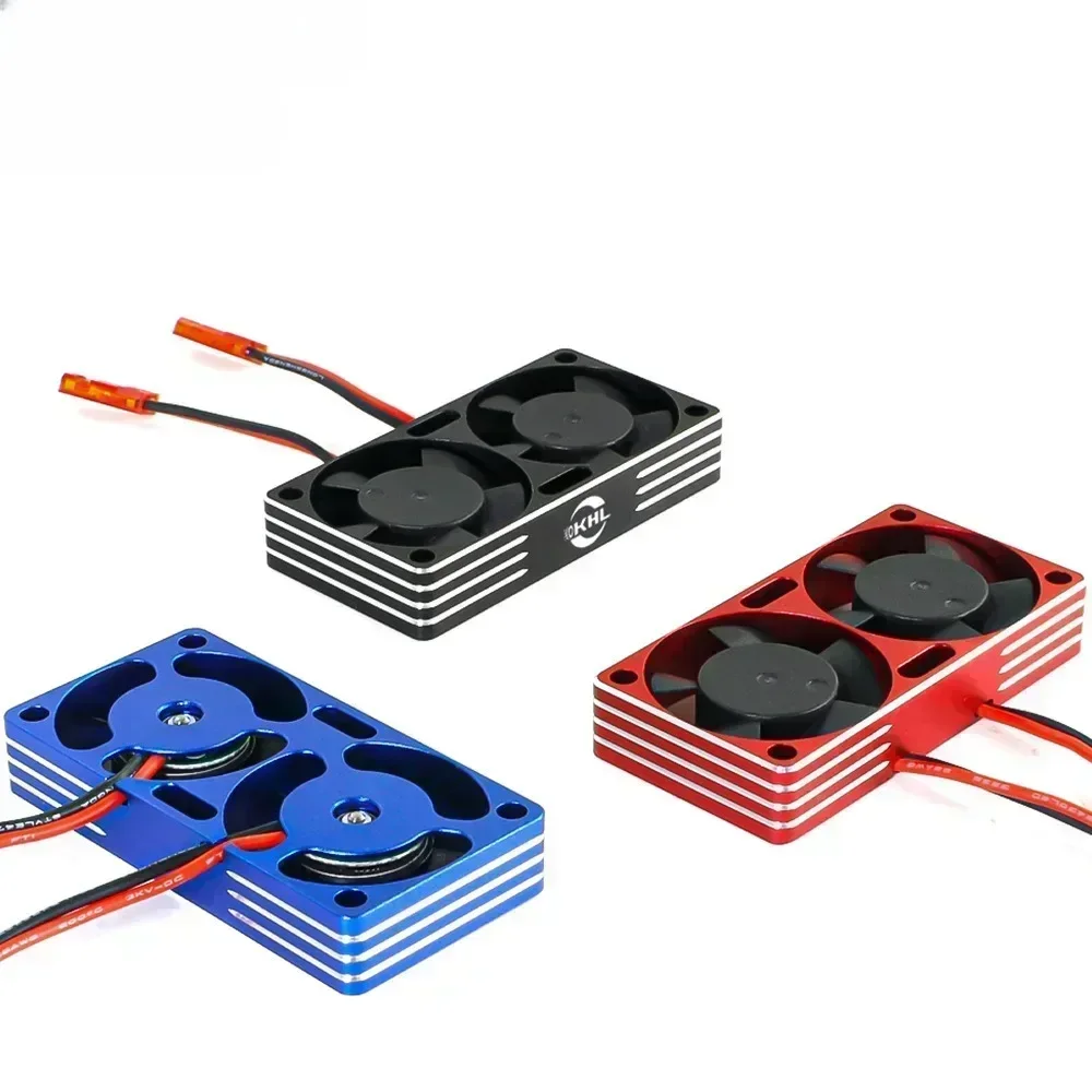 RC car for 1/7 1/8 1/10 Motor radiator 540 550 3650 3660 3670 Motor cooling high-speed fan dual fan 3010
