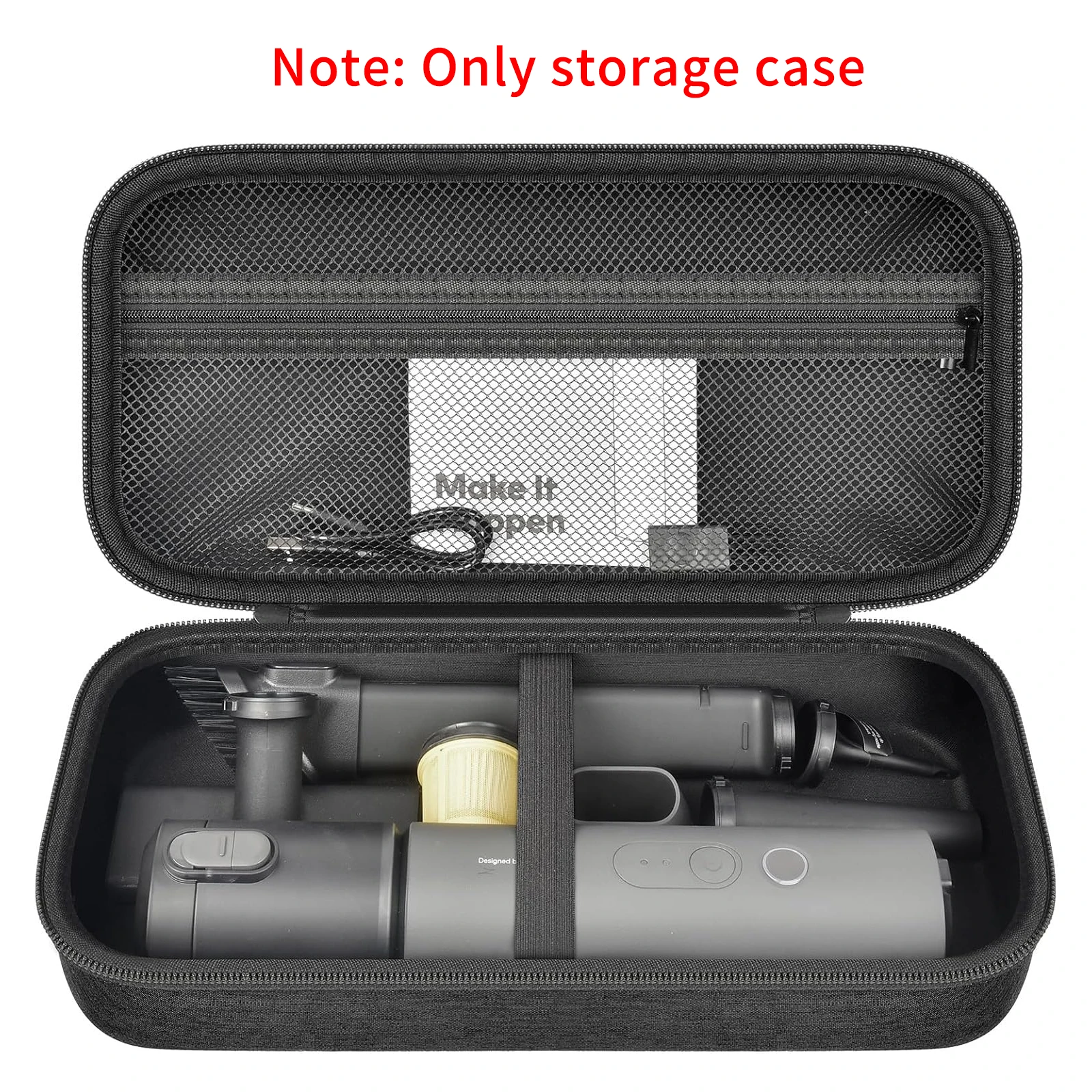 Harte EVA-Hülle für HOTO Voice-Tank 4-in-1 Auto-Staubsauger, Schützende Aufbewahrungsbox für Autopflege & Büroschlüssel